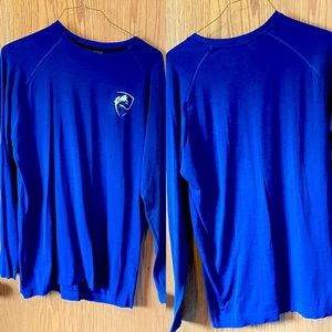 Blue long sleeve original seamless fit. Alphalete XXL
